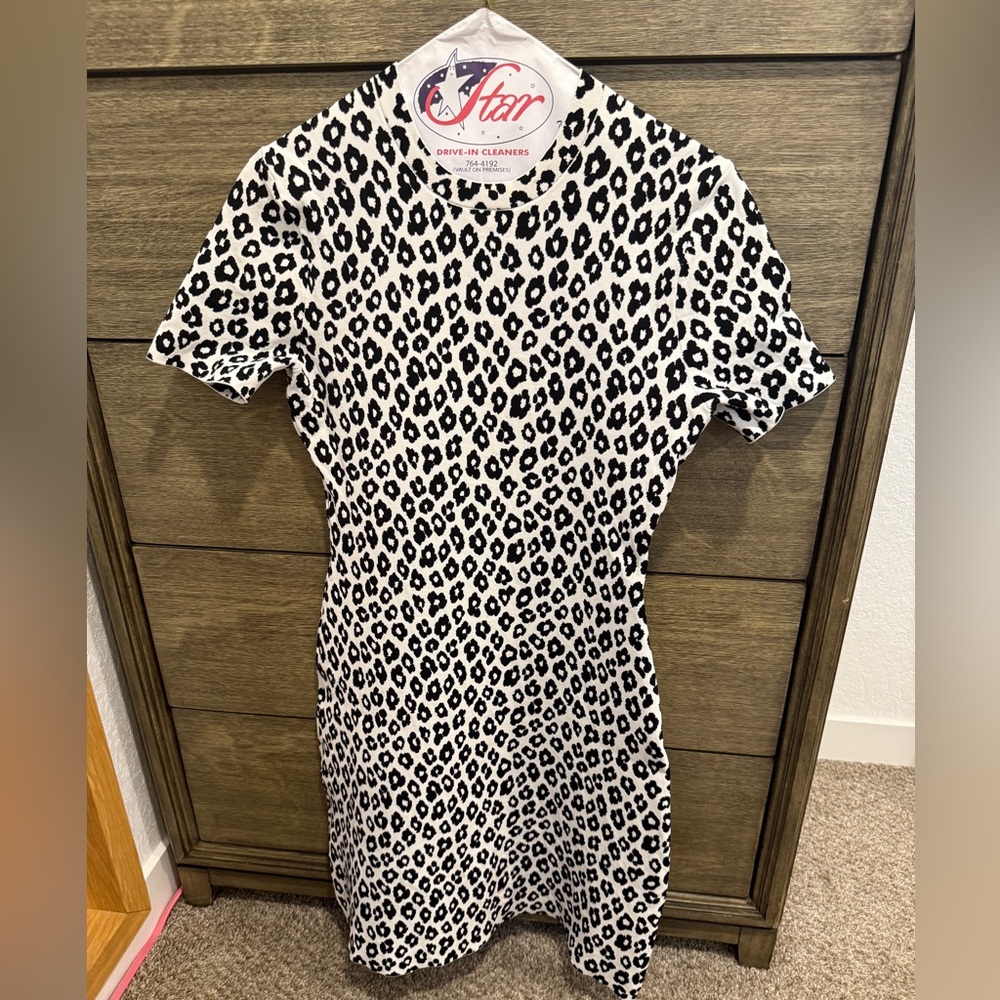 Theory Animal Print Dress - Small